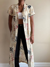 Load image into Gallery viewer, Vintage Abstract Animal Art Graphic Button Down Dress