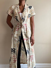 Load image into Gallery viewer, Vintage Abstract Animal Art Graphic Button Down Dress