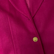 Load image into Gallery viewer, Vintage Appraisal Pink FuchsiaWool Blazer(M)
