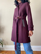 Load image into Gallery viewer, Cole Haan Red Wool Belted Coat
