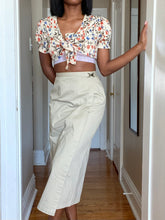 Load image into Gallery viewer, Vintage Khaki Neutral Maxi Skirt(S)
