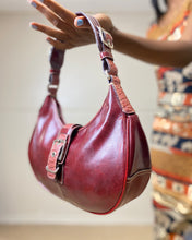 Load image into Gallery viewer, Red Wine Shoulder Bag
