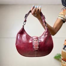 Load image into Gallery viewer, Red Wine Shoulder Bag
