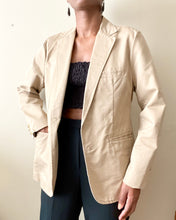 Load image into Gallery viewer, Tan Longsleeved Utility Blazer
