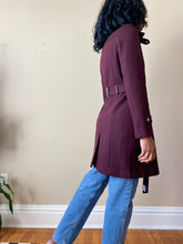 Load image into Gallery viewer, Cole Haan Red Wool Belted Coat
